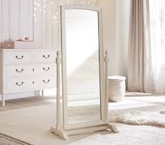 It also doubles as a linen pinboard for displaying photos and fashion sketches. Blythe Floor Mirror Pottery Barn Kids