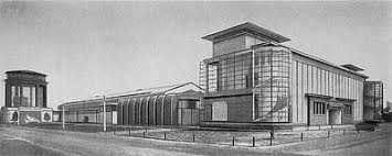 Deutscher Werkbund Exposicion 1914 Pabellon W Gropius Y A Meyer Walter Gropius Arquitectura Arquitectura Moderna