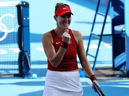 Belinda bencic of switzerland captured the women's tennis gold medal in the singles tournament saturday at the summer olympics in tokyo. Xtdpxpjtpj6tgm