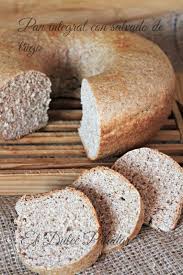 Pan Integral Con Salvado De Trigo Pan Integral Casero Recetas Pan De Harina Integral Salvado De Trigo