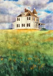 House On The Hill Paintings By Christina Giza Artist Com