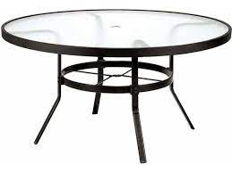 Please use pull down (when available) to determine your price. Winston Obscure Glass Aluminum 48 Round Dining Table With Umbrella Hole Wsm8148rgu