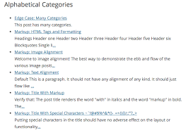 All from our global community of web developers. How To Sort Posts In Alphabetical Order In A Category