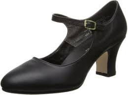 Capezio Womens Manhattan Character Shoe Black 6 M Us