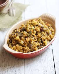 I typically use the harvest wild rice blend from costco or lundberg wild rice , but any kind would do. Wild Rice Mushroom Stuffing Vegan Gluten Free Detoxinista Recipe Gluten Free Stuffing Recipes Vegan Thanksgiving