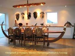 Viking Dining Table This Is Awesome Viking House Dining Furniture Makeover Viking Decor