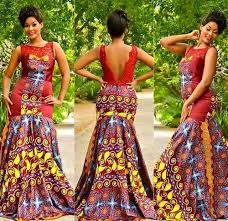25 Beautiful African Print Maxi Dresses And Gowns For A Wedding Guest Ciaafrique African African Prom Dresses African Inspired Clothing African Clothing
