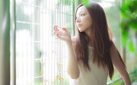 Here are 9 beauty tips every asian girl should know. Wallpaper Long Hair Asian Girl Light Fence 1920x1200 Hd Picture Image