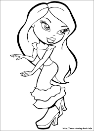 The original illustration of the girly coloring pages will appear thanks to your imagination. Girly Adventures Of Bratz 20 Bratz Coloring Pages Free Printables