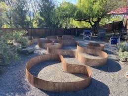 Brown steel landscaping edging (160) model# 144ssb. 10 Ft W Garden Lawn Edging In 2021 Metal Landscape Edging Metal Garden Edging Lawn Edging