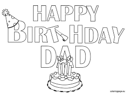Birthday Card Coloring Page Pdf Free Happy Birthday Daddy Coloring Pages For Kids Coloringof Happy Birthday Coloring Pages Birthday Coloring Pages Happy Birthday Daddy
