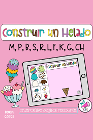 S To The I To The M To The P Constuir Un Helado M P B S R L F K G Ch Spanish Speech Therapy In 2020 Childhood Apraxia Of Speech Autism Therapy Tools Homeschool Programs