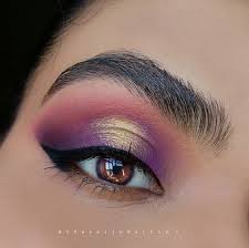 But maybe jim could find out about vulcans wearing eyeshadow and buy some for spock and just be like oh hey, i heard vulcans wear this and i didn't really know what color to get but i thought purple. Purple Gold Spotlight Smokey Eyes Tutorial The Veiled Artist