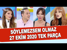 Soylemezsem Olmaz 27 Ekim 2020 Sevda Demirel Youtube