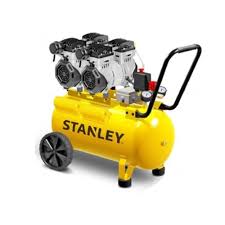 Caratterizzato da presa diretta all'asse priva di ingranaggi e ruote e maniglia per trasporto. Stanley Dst 300 8 50 2 Compressore Aria Silenzioso 50 Lt Masterfer