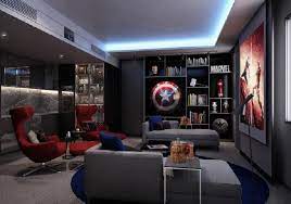 Awesome Marvels Superhero Themed Apartment Marvel Bedroom Avengers Room Marvel Room