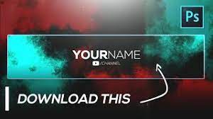 Download Clean Banner Youtube Channel Art Template Download For Photoshop 2020 Youtube