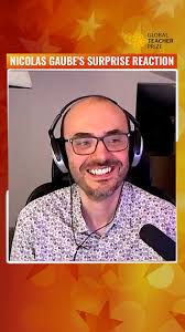 Watch Nicolas Gaube’s surprise reaction, as he finds out that he is a Top  10 finalist for the Global Teacher Prize 2023