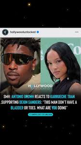 Khalen Saunders Antonio Brown