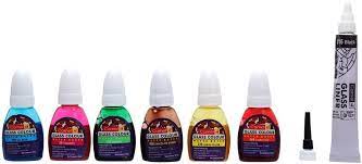 Pebeo vitrea 160 glass paint 6 x 20ml pastel colour water based oven bake 756463. Camel Water Based Glass Color 10ml Each 6 Shades Amazon In Office Products