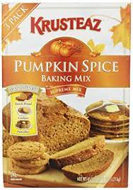 Maybe you would like to learn more about one of these? Amazon Com Krusteaz Pumpkin Spice Baking Mix 3ways To Enjoy Quick Bread Cookies Or Pancakes 45oz Krusteaz Pumpkin Spice Baking Mix Supreme Mix Grocery Gourmet Food