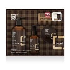 Every Man Jack Sandalwood Beard Kit Walmart Com Beard Kit Every Man The Balm