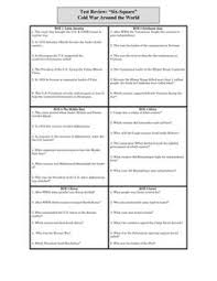 Cold War Conflicts Around The World Review Six Square Game Cold War Cold War Military War