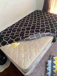 * set queen & king kepala katil tilam miracoil spring system mattress ( queen = 5' x 6'3 x 9.5 king = 6' x 6'3 x 9.5 ) divan mattress. Katil Super Single Murah Home Furniture Others On Carousell