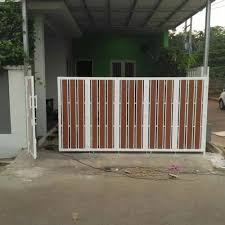 Pagar tembok minimalis ini bisa dibuat dengan beraneka macam bahan material. Jual Pagar Minimalis Grc Motif Kayu Kota Bekasi Jasa Las Tokopedia
