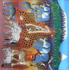 ティンガティンガ アート tingatinga art アフリカン現代アート アフリカフェ バラカ アフリカ製品輸入元 卸 販売 株式会社バラカ ティンガティンガ