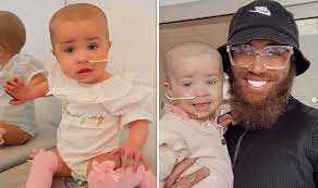 Cain, a former coventry city soccer player in england, documented azaylia's life on instagram as she underwent treatments after being diagnosed with acute myelogenous leukemia, according to the couple. Ashley Cain Inundated With Donations For Daughter S Life Saving Treatment After Relapse Celebrity News Showbiz Tv Express Co Uk