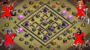 Merupakan base yang ditujukan untuk mempertahankan trophy sebaik mungkin. Fail At 49 Th9 War Base Strongest Clash Of Clans