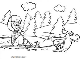 Set up a table outside and keep kids of all ages occupied with these spring pictures to color. Get This Winter Coloring Pages Free Printable 772663
