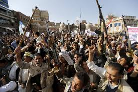 Yemen is on the southern tip of the arabian peninsula, and sharing borders with saudi arabia and oman. The War In Yemen And The Making Of A Chaos State The Atlantic