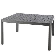 table de jardin extensible carree paradize graphite 10 places