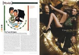 Diego luna y gael garcía bernal son la inspiración de este dilema de amor platónico. The Two Amigos Esquire September 2004