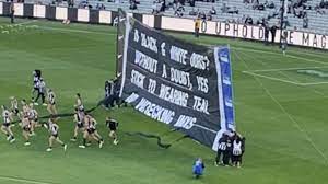 Collingwood vs port can be. Afl News 2021 Collingwood Banner Vs Port Adelaide Power Beat Pies Result Prison Bar Guernsey Eddie Mcguire Vs David Koch