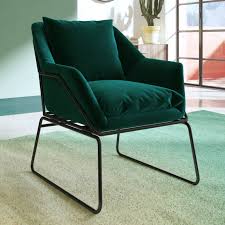 Dhp Avery Velvet Accent Chair Accent Chairs Velvet Accent Chair Chair