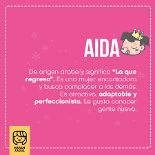 Significado Del Nombre Aida