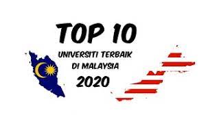 Imej via kementerian pengajian tinggi malaysia. Top 10 Universiti Terbaik Di Malaysia 2020 Youtube