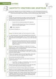 Die kostenlosen pdf dateien sind ideal zur vorbereitung auf schulaufgaben und proben. Checkliste Sachtexte Verstehen Und Beurteilen Sachtext Schreiben Deutsche Schule Deutsch Unterricht