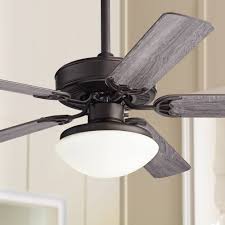 ··· 52 inch waterproof rustic outdoor ceiling fan with remote control. 52 Rustic Outdoor Ceiling Fan With Light Led Oil Rubbed Bronze Damp Patio Porch Ebay