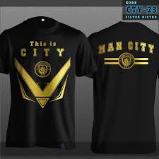 Shop for official manchester city jerseys, hoodies and man city apparel at fansedge. The Latest Manchester City Cty 23 T Shirt This Is City Black Gold Distro Shopee Philippines