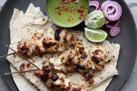 Murgh Malai Tikka Chicken Cooked In A Marinade With Yoghurt Cheese Coriander And Chillies Maunika Gowardhan Indian Food Recipes Cooking Recipes