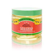 This tub of three flowers pomade is suitable for styling all hair types. Tres Flores Three Flowers Brilliantine Molding Pomade 6 0 Oz Ebay