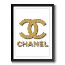 It makes them a better fit for mobile resize, too. Gold Chanel Drip Logo