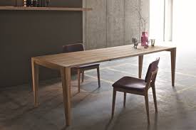 Retro Extendable Solid Oak Dining Table Contemporary Dining Room Furniture Casual Dining Room Tables Solid Oak Dining Table