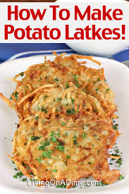 Potato Latkes Recipe How To Make Latkes Potato Pancakes Variation Potato Latkes Latkes Recipes Potato Latke Recipe