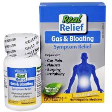 Homeolab Usa Real Relief Gas Bloating 60 Chewable Tablets Evitamins Com