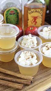 Apple Pie Jello Shots Recipe Jello Shot Recipes Shot Recipes Jello Shots